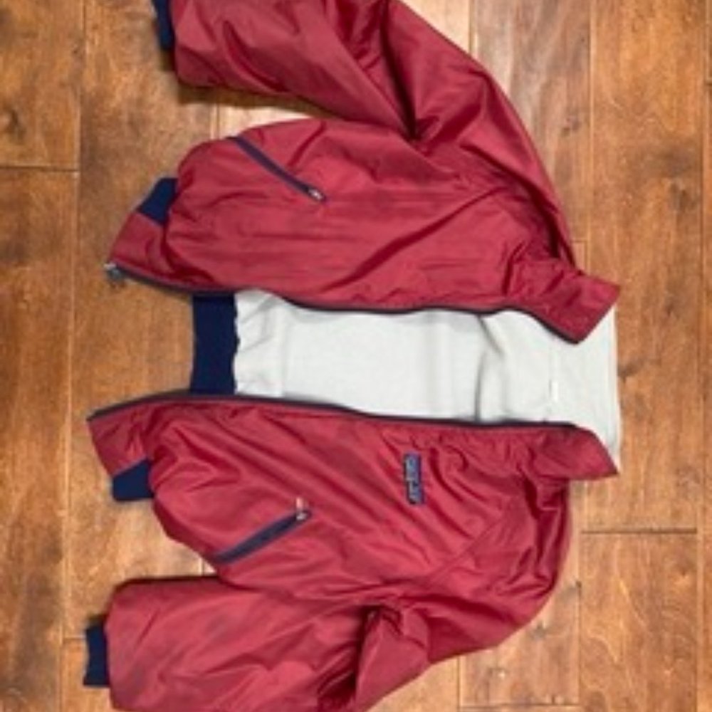 Patagonia vintage red bomber jacket mens small